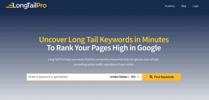 A overview of LongTailPro that is the best Keyword finder tool for SEO